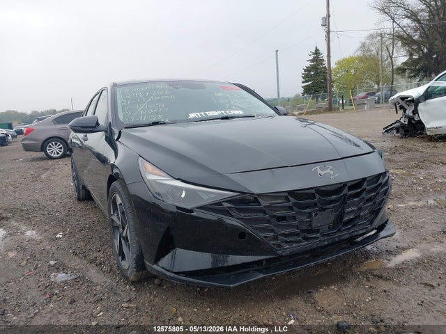 2021 Hyundai Elantra Ultimate Ivt With Two-tone Interior მანქანა იყიდება აუქციონზე, vin: KMHLN4AG9MU151091, აუქციონის ნომერი: 12575805