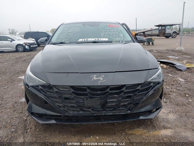 12575805 :رقم المزاد ، KMHLN4AG9MU151091 vin ، 2021 Hyundai Elantra Ultimate Ivt With Two-tone Interior مزاد بيع