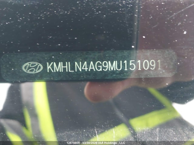 12575805 :رقم المزاد ، KMHLN4AG9MU151091 vin ، 2021 Hyundai Elantra Ultimate Ivt With Two-tone Interior مزاد بيع