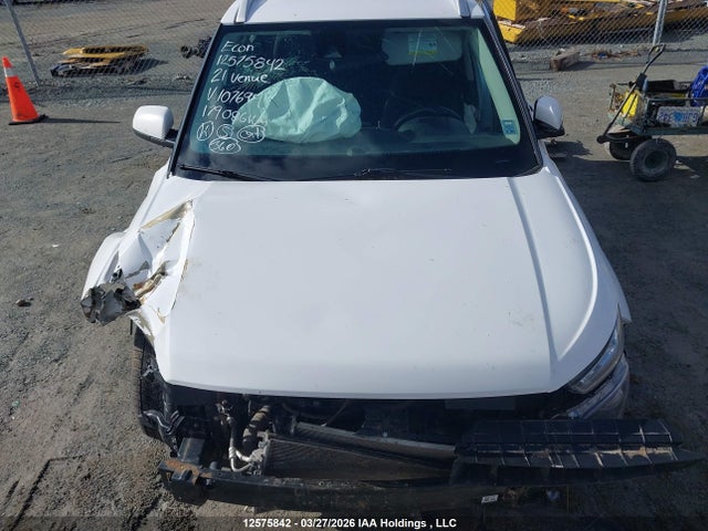 Продаж на аукціоні авто 2021 Hyundai Venue Preferred, vin: KMHRC8A30MU107694, номер лоту: 12575842
