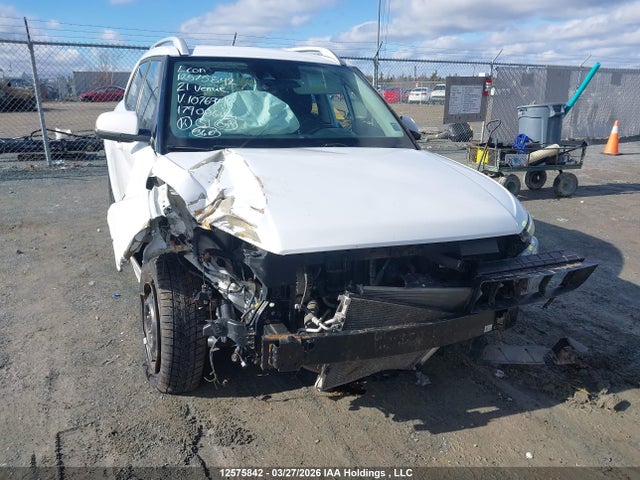 Продаж на аукціоні авто 2021 Hyundai Venue Preferred, vin: KMHRC8A30MU107694, номер лоту: 12575842