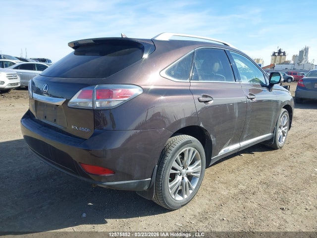 12575852 :رقم المزاد ، JTJBC1BA9D2051130 vin ، 2013 Lexus Rx 450h مزاد بيع