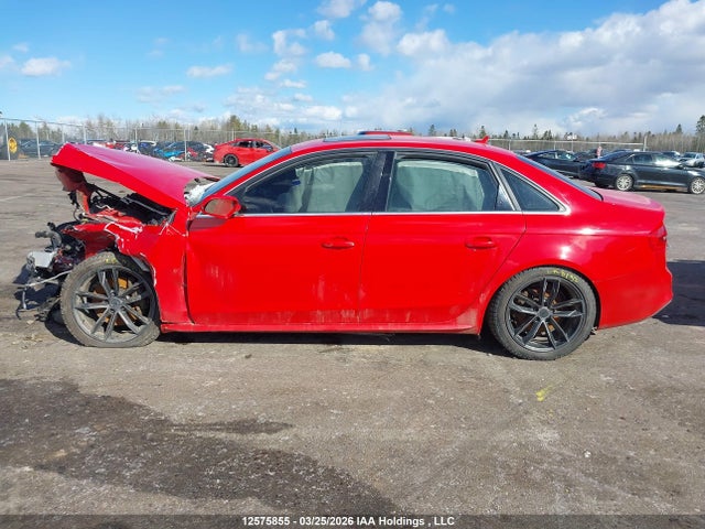 12575855 :رقم المزاد ، WAUFFCFL4DN045766 vin ، 2013 Audi A4 2.0t Premium مزاد بيع