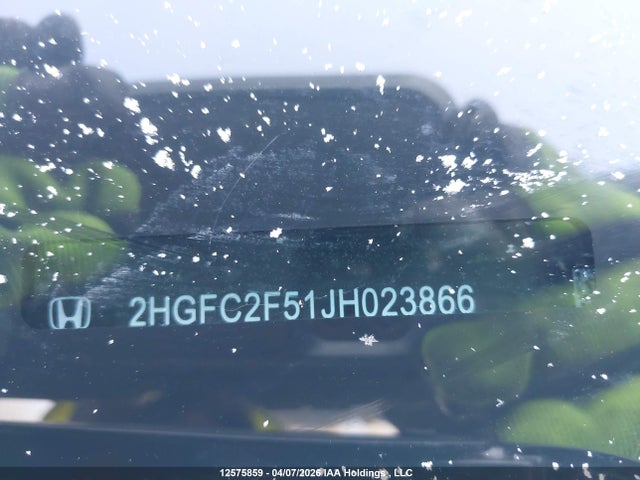 Aukcja sprzedaży 2018 Honda Civic, vin: 2HGFC2F51JH023866, numer aukcji: 12575859