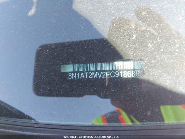 Aukcja sprzedaży 2015 Nissan Rogue S/sl/sv, vin: 5N1AT2MV2FC918686, numer aukcji: 12575864