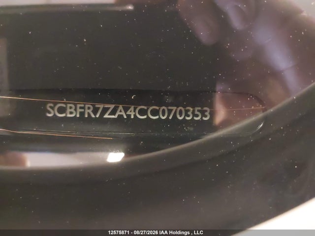 Aukcja sprzedaży 2012 Bentley Continental Gt Gt, vin: SCBFR7ZA4CC070353, numer aukcji: 12575871