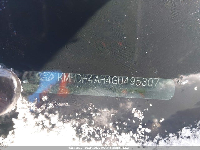 KMHDH4AH4GU495307 Hyundai Elantra Se/sport/limited