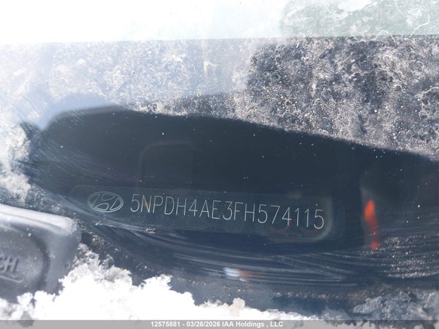 Продаж на аукціоні авто 2015 Hyundai Elantra Gl, vin: 5NPDH4AE3FH574115, номер лоту: 12575881