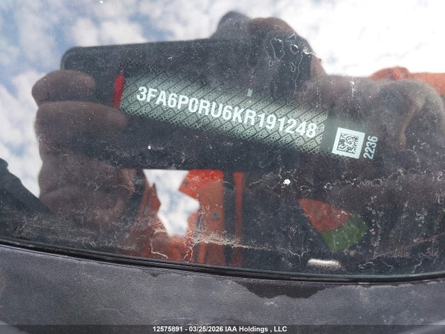 Aukcja sprzedaży 2019 Ford Fusion Hybrid Hybrid, vin: 3FA6P0RU6KR191248, numer aukcji: 12575891