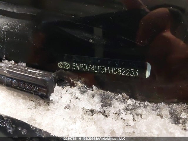 12529774 :رقم المزاد ، 5NPD74LF9HH082233 vin ، 2017 Hyundai Elantra L مزاد بيع