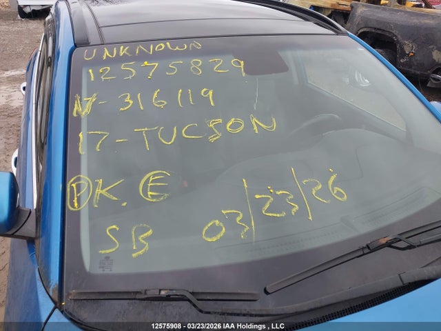 KM8J3CA27HU316119 Hyundai Tucson Limited