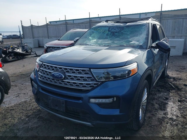 12575921 :رقم المزاد ، 1FMSK8FH3LGA65477 vin ، 2020 Ford Explorer Limited مزاد بيع