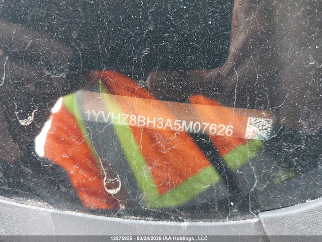 2010 Mazda Mazda6 Gs-i4 მანქანა იყიდება აუქციონზე, vin: 1YVHZ8BH3A5M07626, აუქციონის ნომერი: 12575925