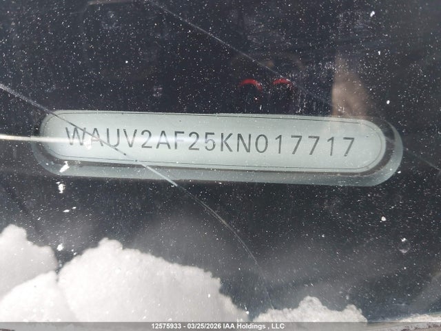 Aukcja sprzedaży 2019 Audi A7 55 Technik, vin: WAUV2AF25KN017717, numer aukcji: 12575933