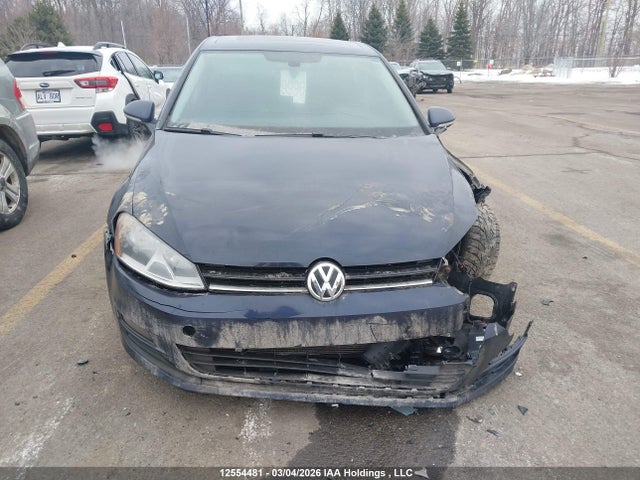 Продаж на аукціоні авто 2017 Volkswagen Golf 1.8 Tsi Comfortline/1.8 Tsi Highline/1.8 Tsi Trendline, vin: 3VW217AU2HM053286, номер лоту: 12554481