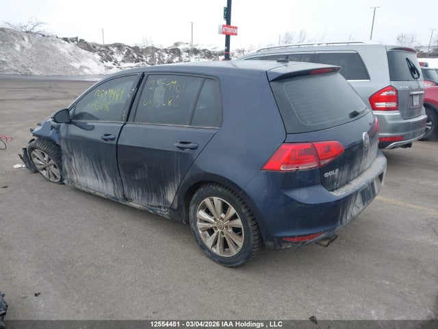 Продаж на аукціоні авто 2017 Volkswagen Golf 1.8 Tsi Comfortline/1.8 Tsi Highline/1.8 Tsi Trendline, vin: 3VW217AU2HM053286, номер лоту: 12554481