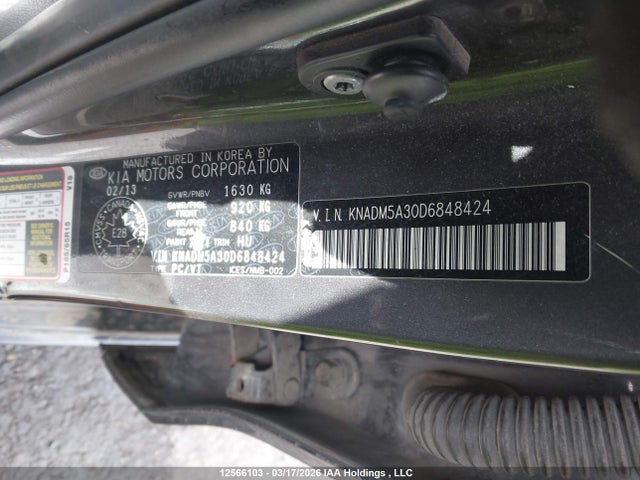 2013 Kia Rio Ex/lx/lx+/sx მანქანა იყიდება აუქციონზე, vin: KNADM5A30D6848424, აუქციონის ნომერი: 12566103