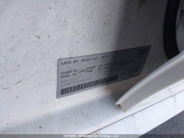 WAUBFCFL5GN001990 Audi A4 2.0t Komfort Plus