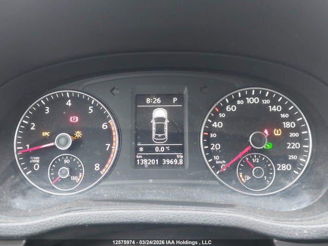 12575974 :رقم المزاد ، 1VWBS7A34FC007624 vin ، 2015 Volkswagen Passat 1.8 Tsi Comfortline مزاد بيع