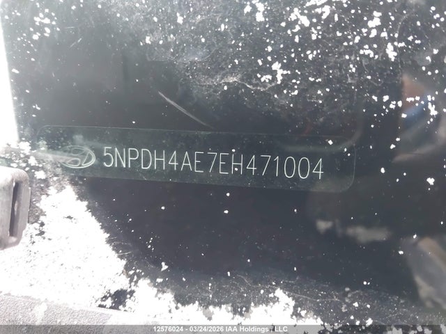 12576024 :رقم المزاد ، 5NPDH4AE7EH471004 vin ، 2014 Hyundai Elantra Gl مزاد بيع