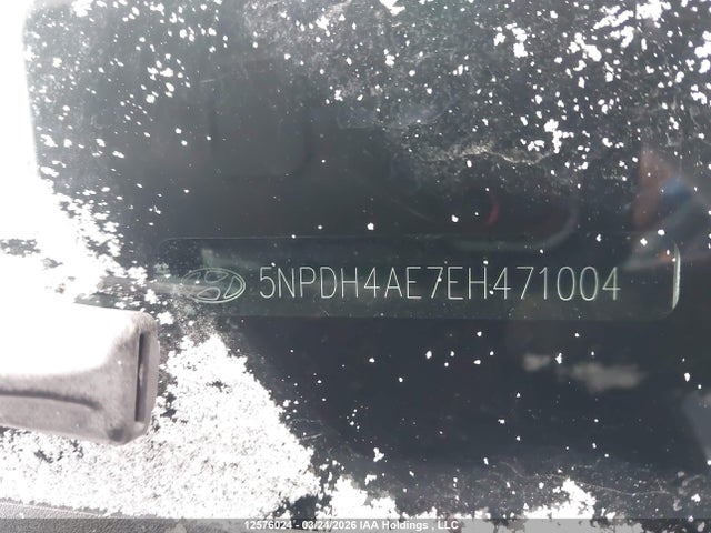 12576024 :رقم المزاد ، 5NPDH4AE7EH471004 vin ، 2014 Hyundai Elantra Gl مزاد بيع