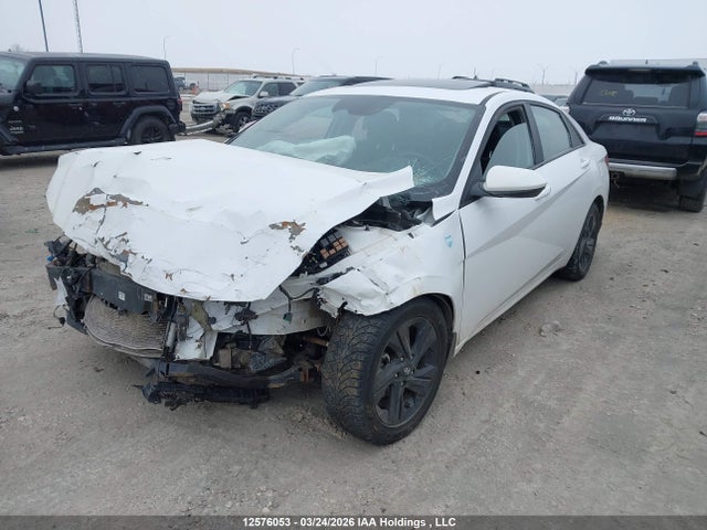 Продажа на аукционе авто 2022 Hyundai Elantra Preferred Ivt With Sun And Tech Package, vin: KMHLM4AG3NU287415, номер лота: 12576053