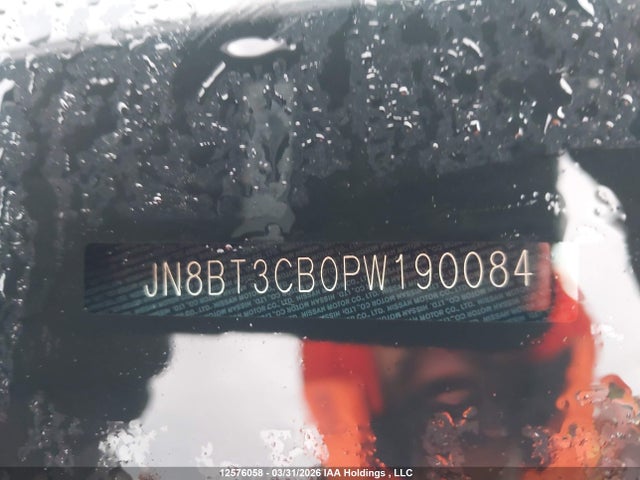 JN8BT3CB0PW190084 Nissan Rogue Sl
