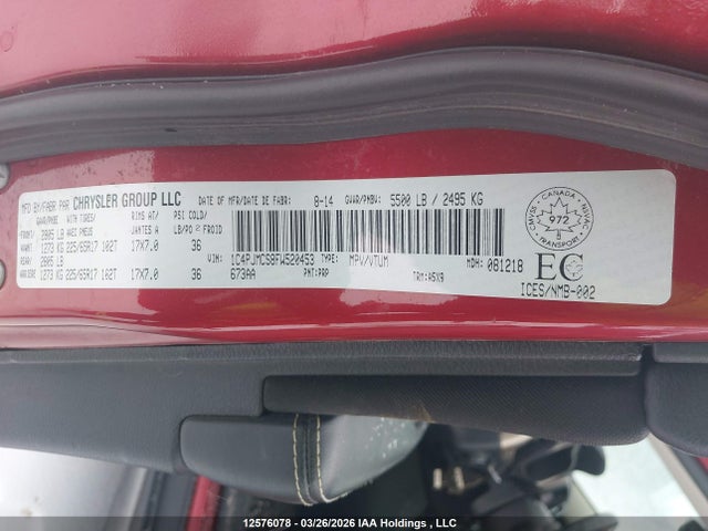 1C4PJMCS8FW520453 Jeep Cherokee Latitude