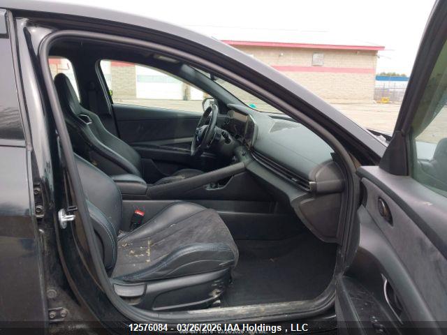 2022 Hyundai Elantra N მანქანა იყიდება აუქციონზე, vin: KMHLW4AK8NU003498, აუქციონის ნომერი: 12576084