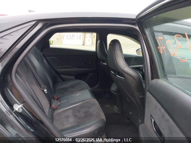 2022 Hyundai Elantra N მანქანა იყიდება აუქციონზე, vin: KMHLW4AK8NU003498, აუქციონის ნომერი: 12576084