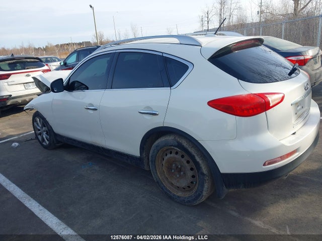 12576087 :رقم المزاد ، JN1BJ0HR3DM480819 vin ، 2013 Infiniti Ex37 Journey مزاد بيع