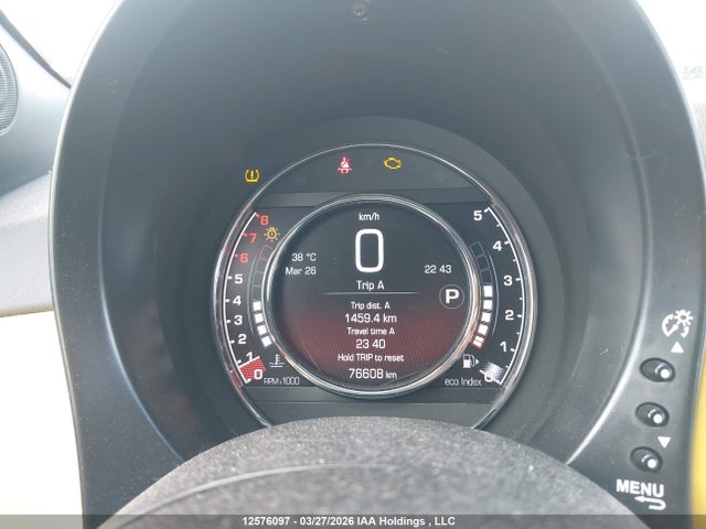Aukcja sprzedaży 2015 Fiat 500 Sport, vin: 3C3CFFBR8FT558950, numer aukcji: 12576097