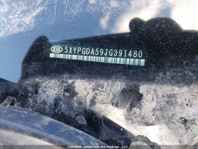 Aukcja sprzedaży 2018 Kia Sorento, vin: 5XYPGDA59JG391480, numer aukcji: 12576099