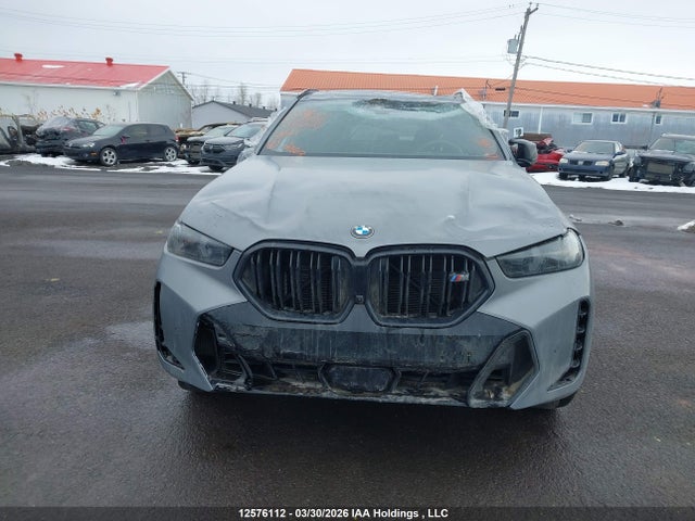 2024 Bmw X6 M60i მანქანა იყიდება აუქციონზე, vin: 5UX43EX08R9U13626, აუქციონის ნომერი: 12576112