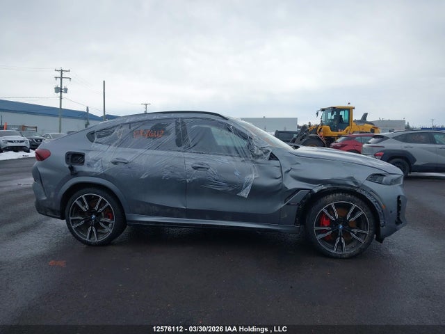 2024 Bmw X6 M60i მანქანა იყიდება აუქციონზე, vin: 5UX43EX08R9U13626, აუქციონის ნომერი: 12576112