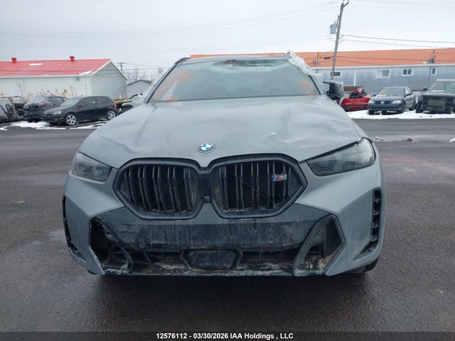 2024 Bmw X6 M60i მანქანა იყიდება აუქციონზე, vin: 5UX43EX08R9U13626, აუქციონის ნომერი: 12576112