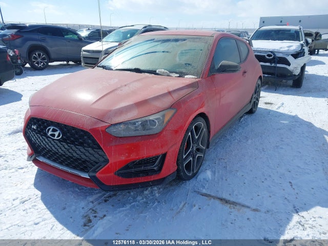 12576118 :رقم المزاد ، KMHT36AH4LU007506 vin ، 2020 Hyundai Veloster N مزاد بيع