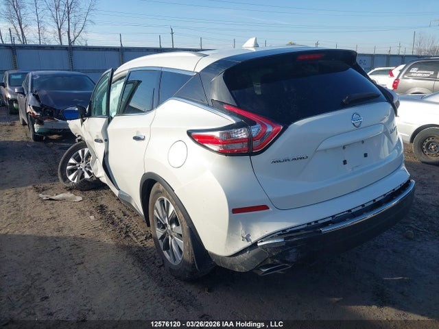 5N1AZ2MH3JN189586 Nissan Murano S/sl/sv/platinum