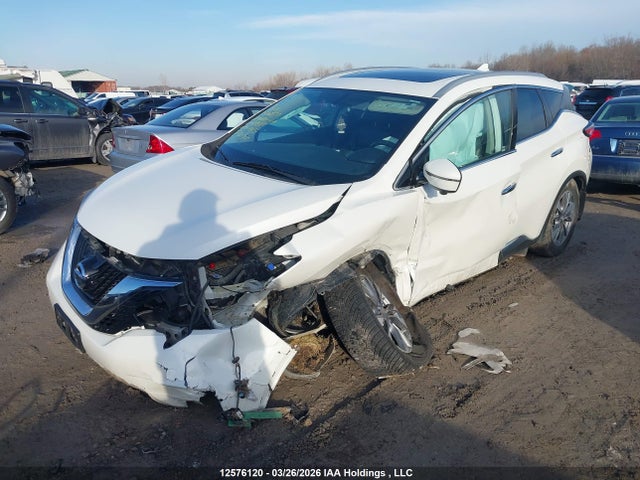 5N1AZ2MH3JN189586 Nissan Murano S/sl/sv/platinum