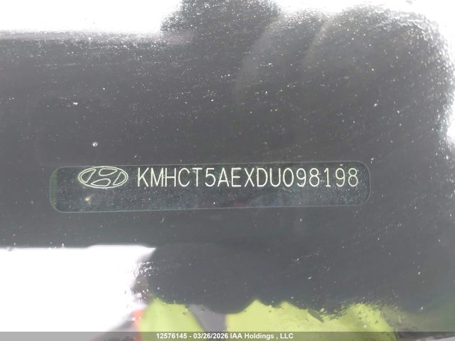 Aukcja sprzedaży 2013 Hyundai Accent Gls/gs, vin: KMHCT5AEXDU098198, numer aukcji: 12576145