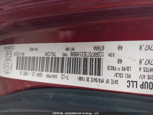 1C6RR7GT3ES109898 RAM 1500 Slt