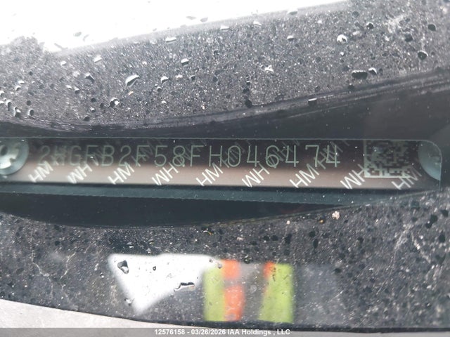 12576158 :رقم المزاد ، 2HGFB2F58FH046474 vin ، 2015 Honda Civic Lx مزاد بيع