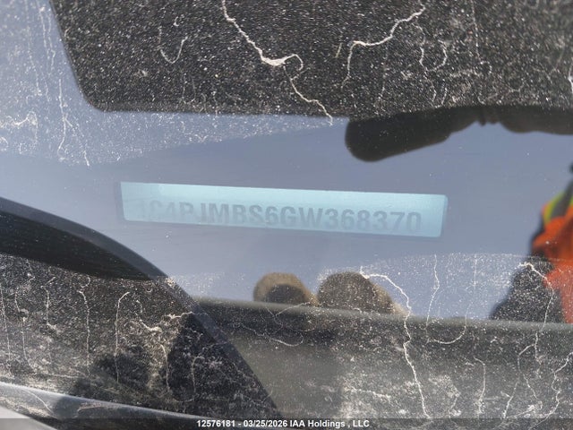 1C4PJMBS6GW368370 Jeep Cherokee Trailhawk