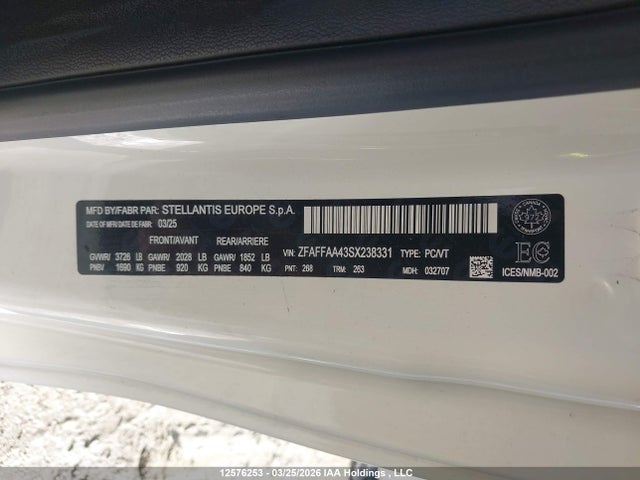 Fiat 500e Bev Red 2025 ZFAFFAA43SX238331 Image 26