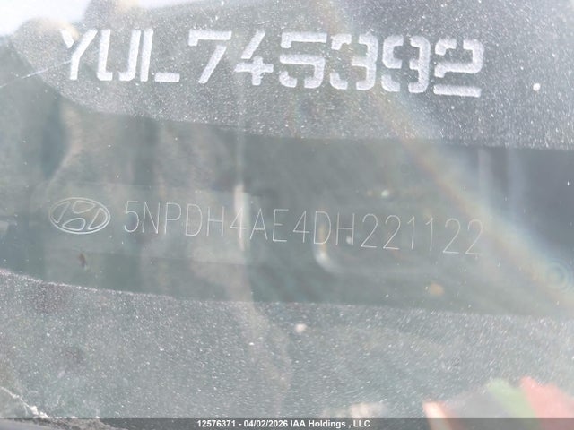 Продаж на аукціоні авто 2013 Hyundai Elantra, vin: 5NPDH4AE4DH221122, номер лоту: 12576371