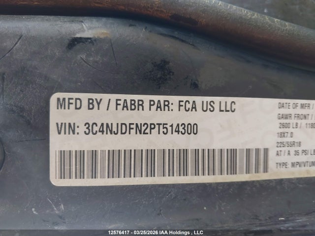 Jeep Compass Altitude 2023 3C4NJDFN2PT514300 Image 18