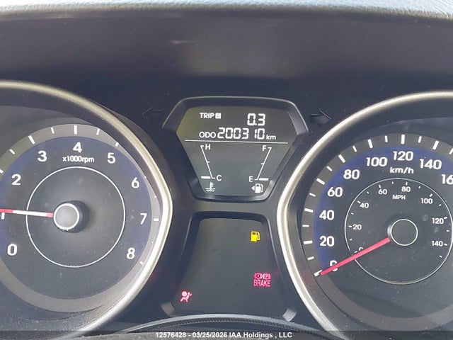 Aukcja sprzedaży 2013 Hyundai Elantra Gl, vin: 5NPDH4AE7DH301191, numer aukcji: 12576428