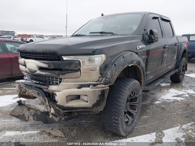 2019 Ford F-150 Lariat მანქანა იყიდება აუქციონზე, vin: 1FTEW1E51KFA89057, აუქციონის ნომერი: 12571513