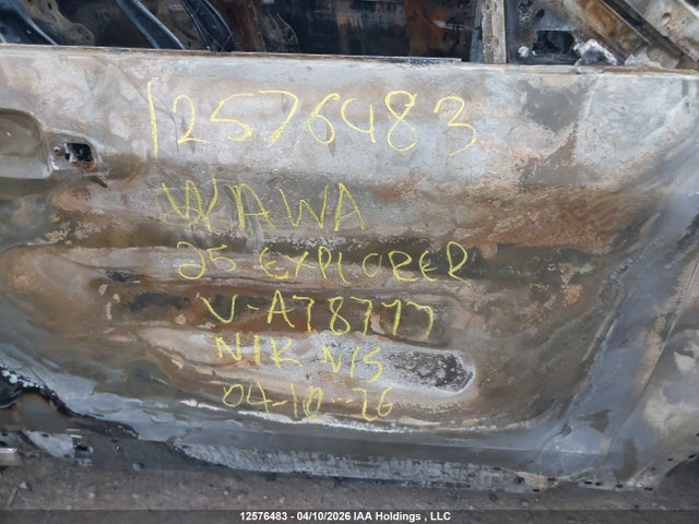 12576483 :رقم المزاد ، 1FMUK8DH0SGA78777 vin ، 2025 Ford Explorer Active مزاد بيع