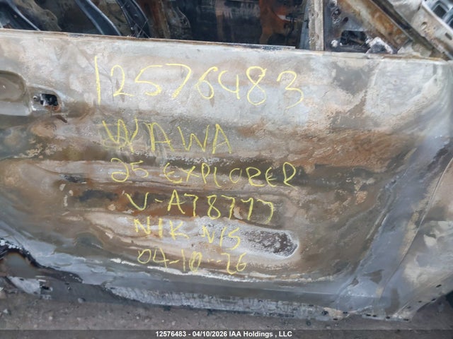 12576483 :رقم المزاد ، 1FMUK8DH0SGA78777 vin ، 2025 Ford Explorer Active مزاد بيع